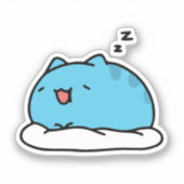 Sticker BugCat Capoo cat, Kawaii Comic Chat love (Recto)