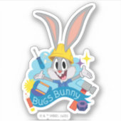 Sticker BUGS BUNNY BUILDERS™| BUGS BUNNY™ Character Art (Devant)