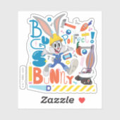 Sticker BUGS BUNNY BUILDERS™| BUGS BUNNY™ Work Tools (Feuille)