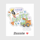 Sticker BUGS BUNNY BUILDERS™| Croquis de DAFFY DUCK™ (Feuille)