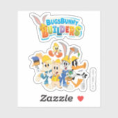 Sticker BUGS BUNNY BUILDERS™| Le groupe Looney Builders (Feuille)