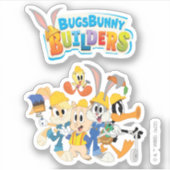 Sticker BUGS BUNNY BUILDERS™| Le groupe Looney Builders (Devant)