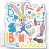 Sticker BUGS BUNNY BUILDERS™| Outils de travail de BUGS BU (Devant)