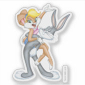 Sticker BUGS BUNNY™ et Lola Bunny (Devant)