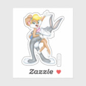Sticker BUGS BUNNY™ et Lola Bunny (Feuille)