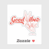 STICKER BUGS BUNNY™ | GOOD VIBES (Feuille)
