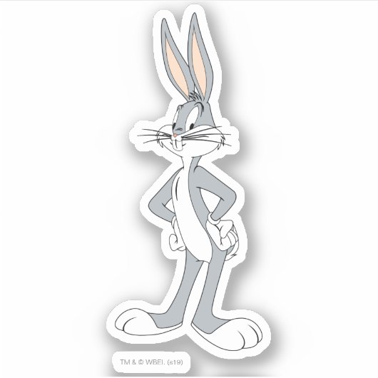 Sticker BUGS BUNNY™ | Mains sur les hanches (Devant)