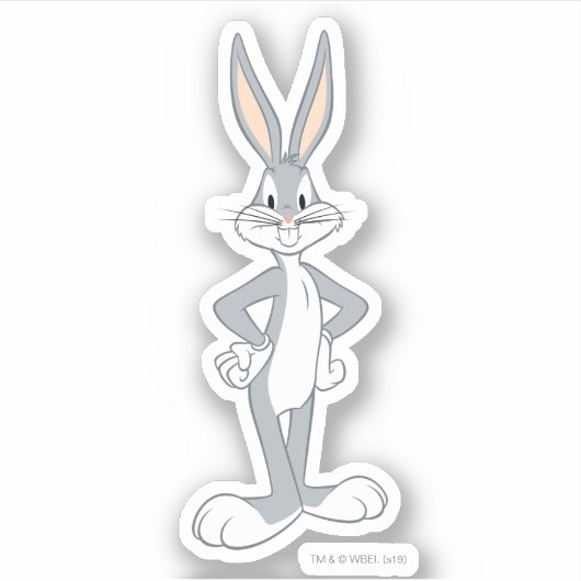 Sticker BUGS BUNNY™ | Stare-lapin (Devant)