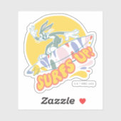 Sticker BUGS BUNNY™ - Surfs Up! (Feuille)