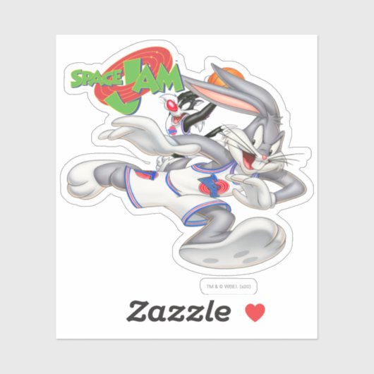 Sticker BUGS BUNNY™ & SYLVESTER™ Assist (Feuille)