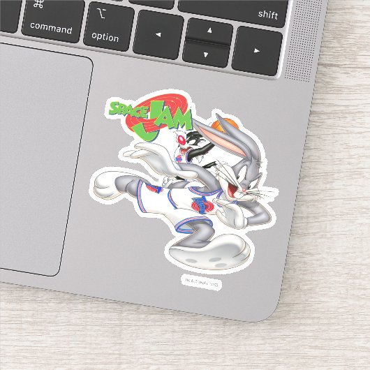 Sticker BUGS BUNNY™ & SYLVESTER™ Assist (Détail)