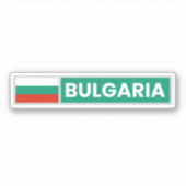 Sticker Bulgaria National Flag (Devant)