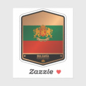 Sticker Bulgarie (Feuille)