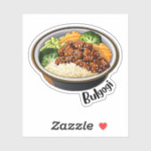 Sticker Bulgogi coréen (Feuille)