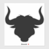 Sticker Bull (Feuille)