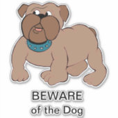 Sticker Bull Dog (Devant)