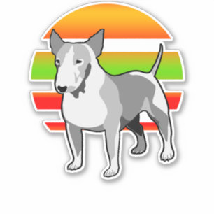 Sticker Bull Terrier