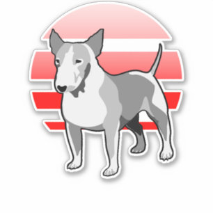 Sticker Bull Terrier