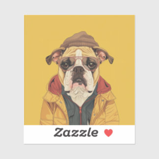 Sticker Bulldog