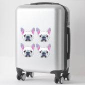 Sticker Bulldogs français (Sur valise)