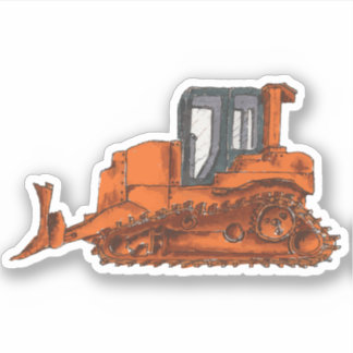 Sticker Bulldozer