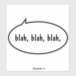 Sticker Bulle de dialogue personnalisée