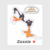 Sticker Bulle vocale DAFFY DUCK™ (Feuille)