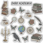 Sticker Bullet Journal Dark Academia (Devant)