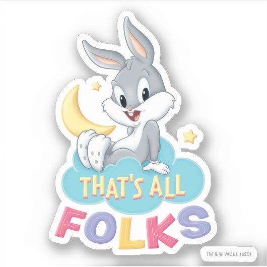 Sticker BULLETIN BUNNY™ | C'est tous les gens (Devant)