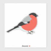 Sticker Bullfinch (Feuille)