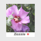 Sticker Bumblebebe sur la fleur d'Hibiscus (Feuille)