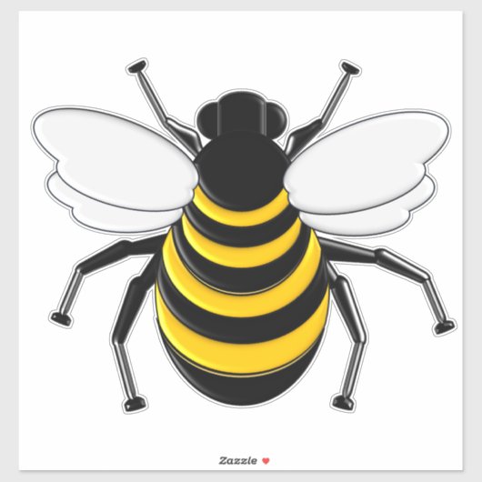 Sticker BumbleBee Soyez Libre (Feuille)