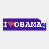 STICKER BUMPER OBAMA (Devant)