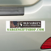 STICKER BUMPER SARGES (En voiture)