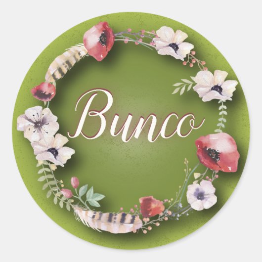 Sticker Bunco - Boho ou Bohemian (Devant)