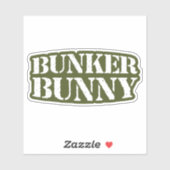 STICKER BUNKER BUNNY (Feuille)