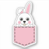 Sticker Bunny de poches (Devant)