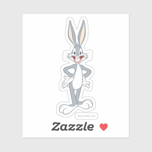 Sticker BUNNY™ debout (Feuille)