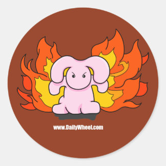 Sticker Bunny en colère