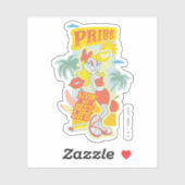 Sticker BUNNY™ Pride - Livin' My Best Life (Feuille)