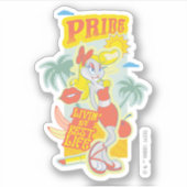Sticker BUNNY™ Pride - Livin' My Best Life (Devant)