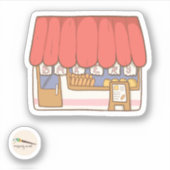 Sticker Bunny's Bakery Collection - La boulangerie (Devant)