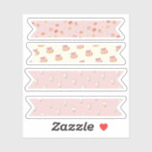 Sticker Bunny's Bakery Collection - Washi tape 1 (Feuille)
