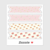 Sticker Bunny's Bakery Collection - Washi tape 2 (Feuille)