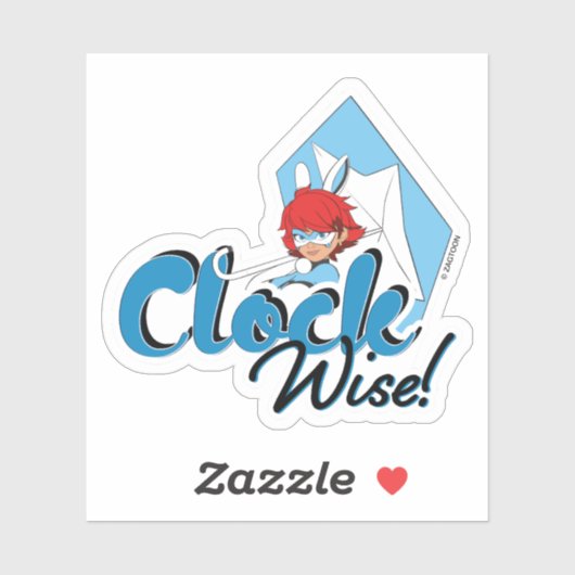 Sticker Bunnyx | Clock Wise ! (Feuille)