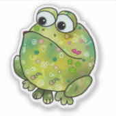 Sticker Bunter Grenouille (Devant)
