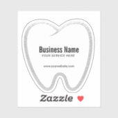 Sticker Bureau dentaire de Dentist (Feuille)