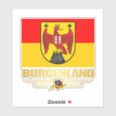 Sticker Burgenland (Feuille)