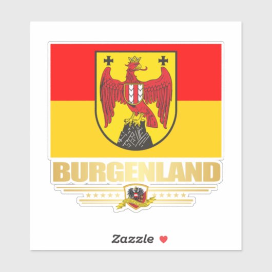 Sticker Burgenland (Feuille)