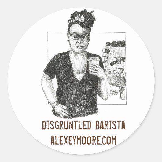 Sticker Burnt Bradley (Devant)